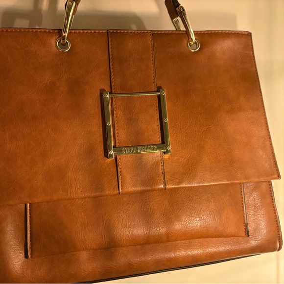 Steve Madden Structured Satchel Tote | Great Condition - Picture 3 of 10